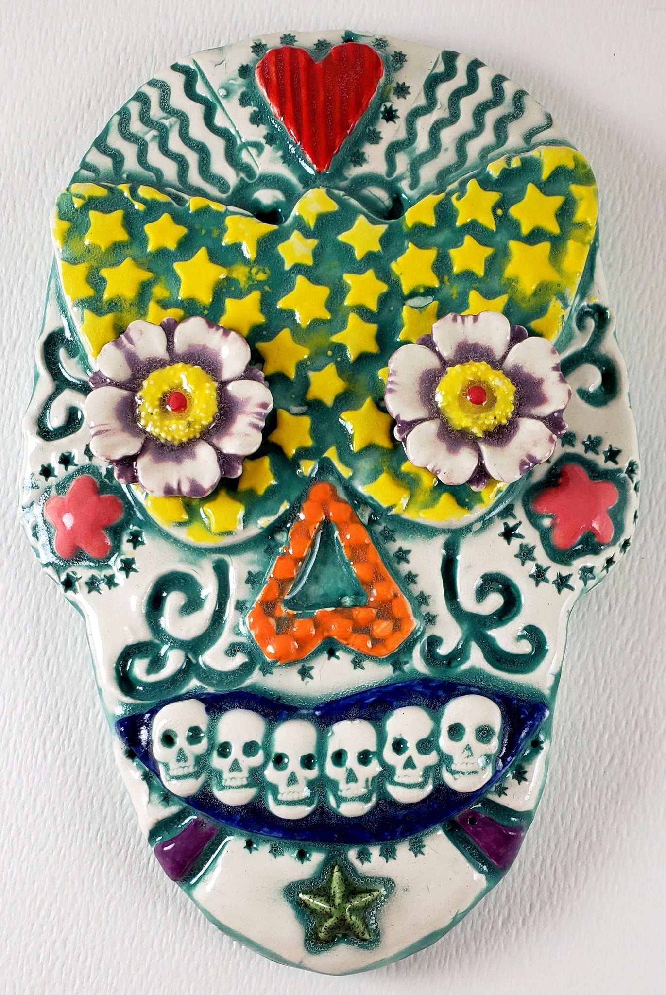 Day of the Dead Skull - Artworks by Karen Fincannon
