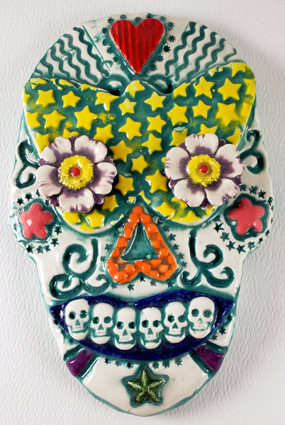 Day of the Dead Skull - Artworks by Karen Fincannon