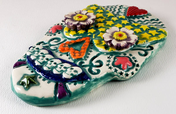 Day of the Dead Skull - Artworks by Karen Fincannon