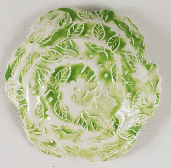 Tiny Plate with "I Stopped Understanding Math When the Alphabet Decided to Get Involved" - Artworks by Karen Fincannon