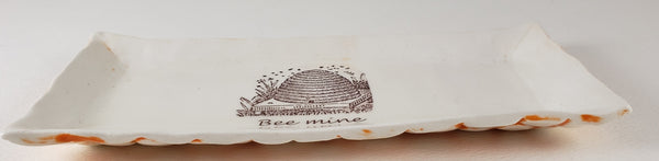 Tiny Plate with Bee Mine