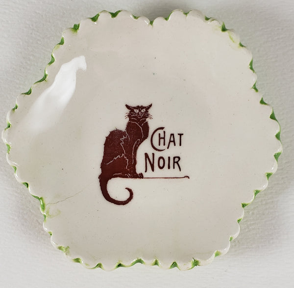 Tiny Plate with "Chat Noir"