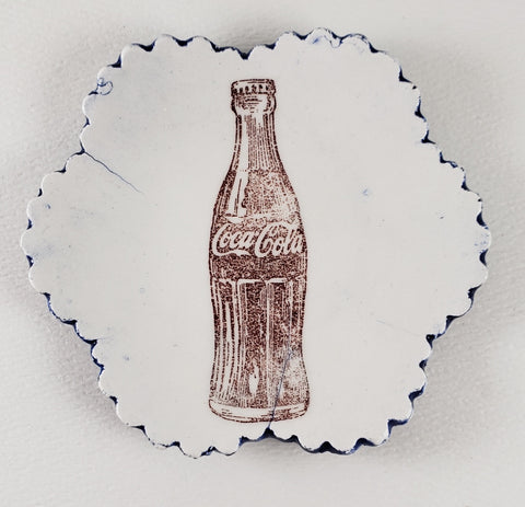 Tiny Plate with bottle of Coke