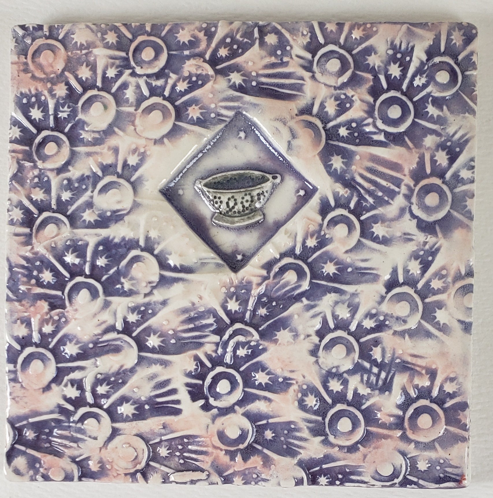 Colander 4x4 Ceramic Tile