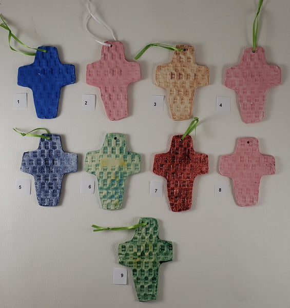 Cross Ornaments - Artworks by Karen Fincannon