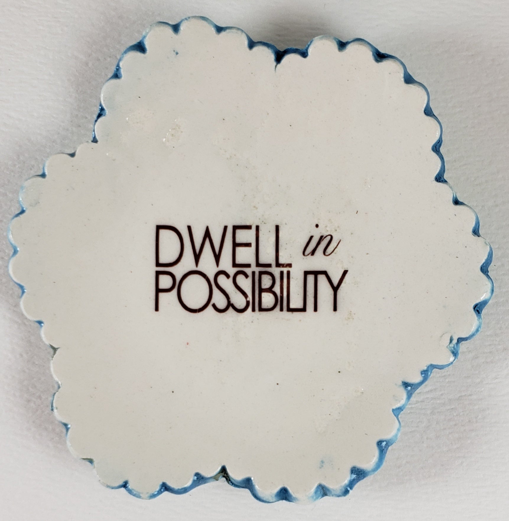 Tiny Plate with Dwell in Possibility