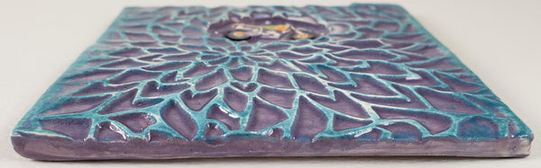 Motorcycle 4x4 Ceramic Tile