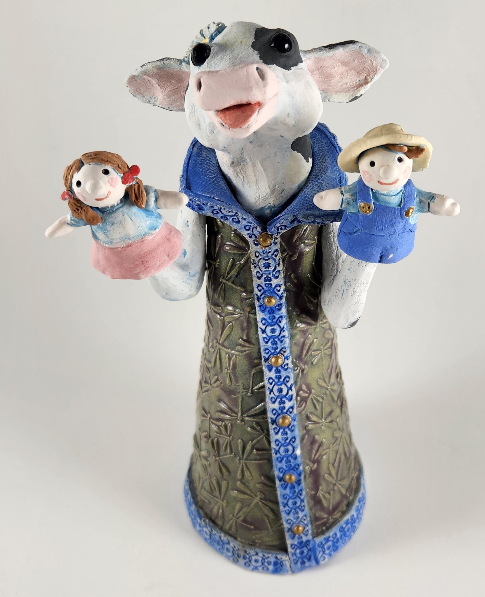 American Gothic Puppet Sculpture – Artworks by Karen Fincannon
