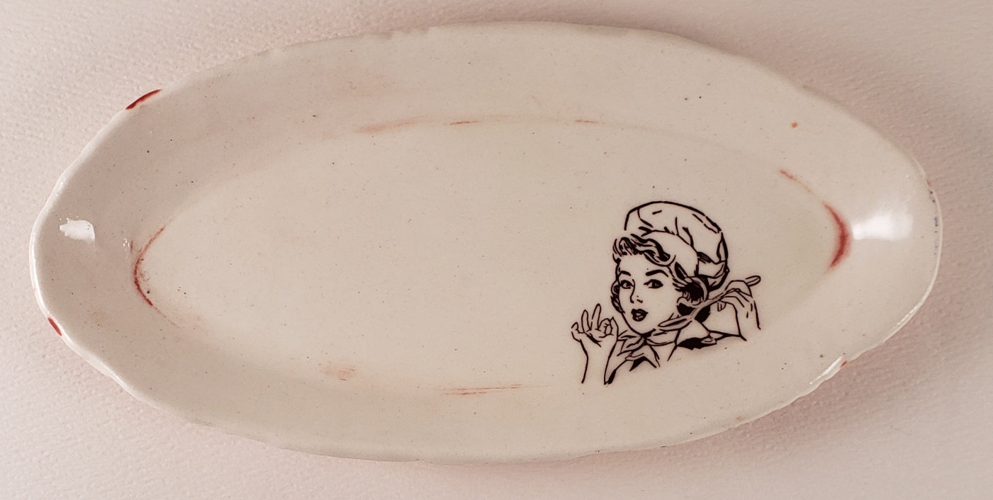 Tiny Plate with a Chef