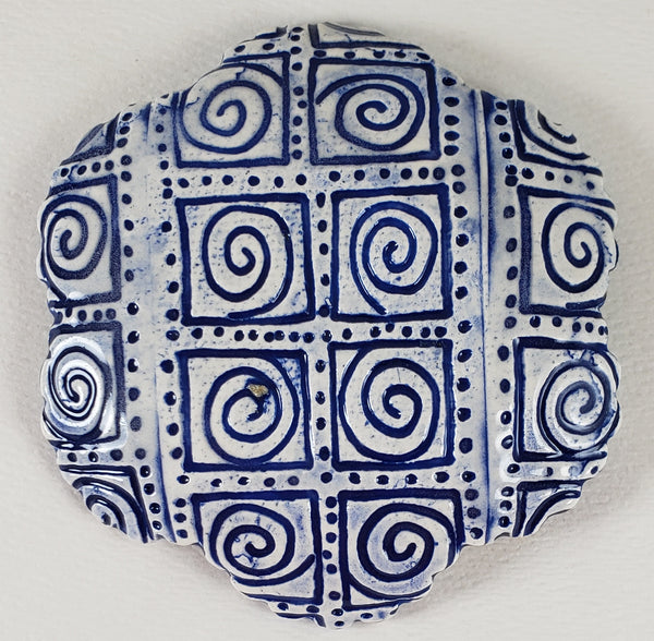 Tiny Plate with "There's no such thing as listening..."