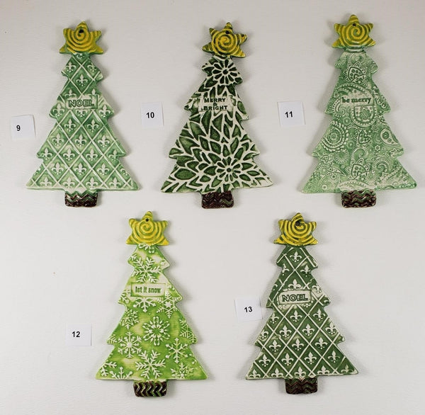 Large Tree Ornaments - Artworks by Karen Fincannon