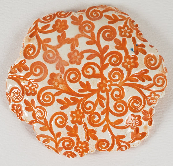 Tiny Plate with "Are You a Good Witch or a Bad Witch?" - Artworks by Karen Fincannon